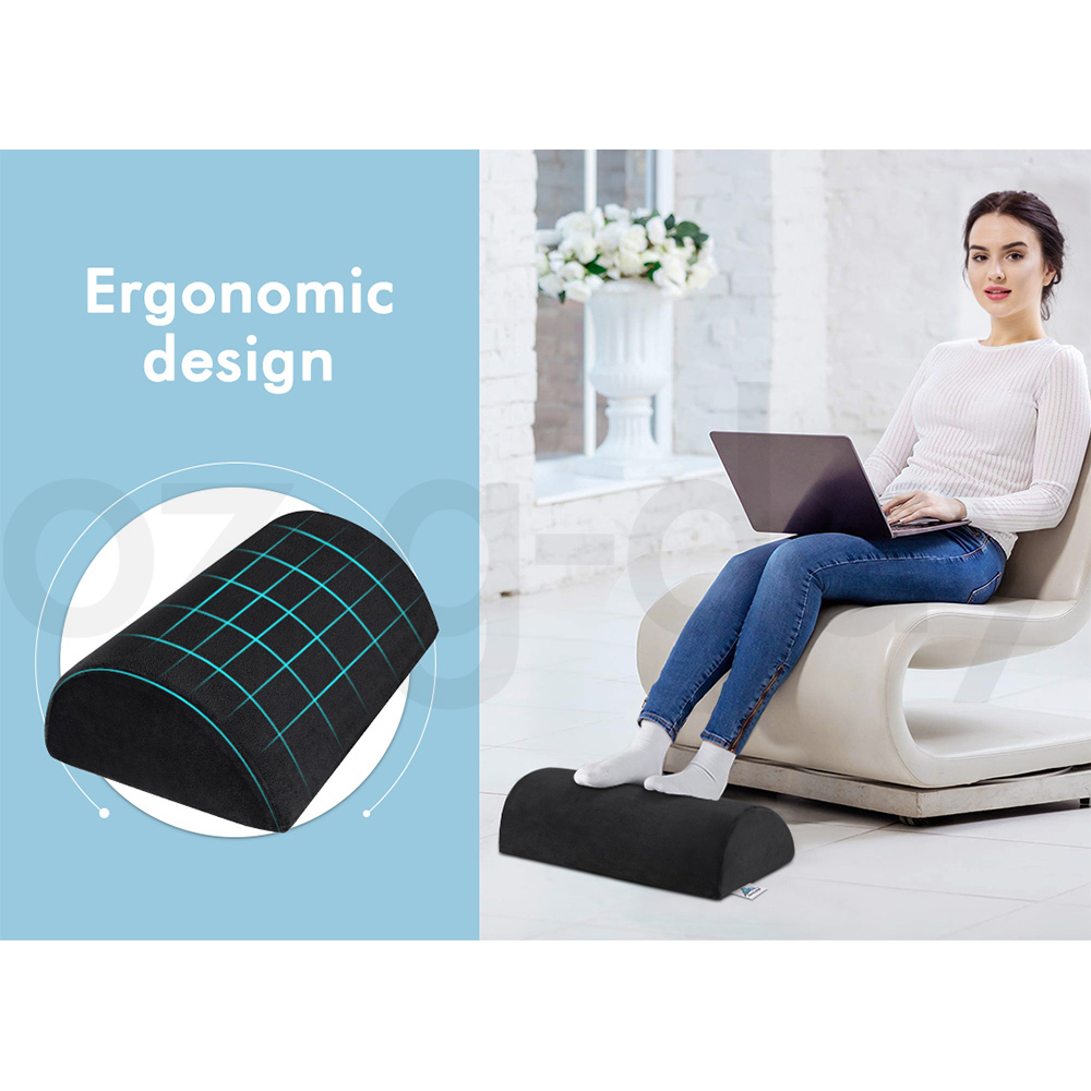 STARRY EUCALYPT Foot Rest Stool Adjustable Foot Pad Foam Pillow Under Desk - Picture 26 of 42
