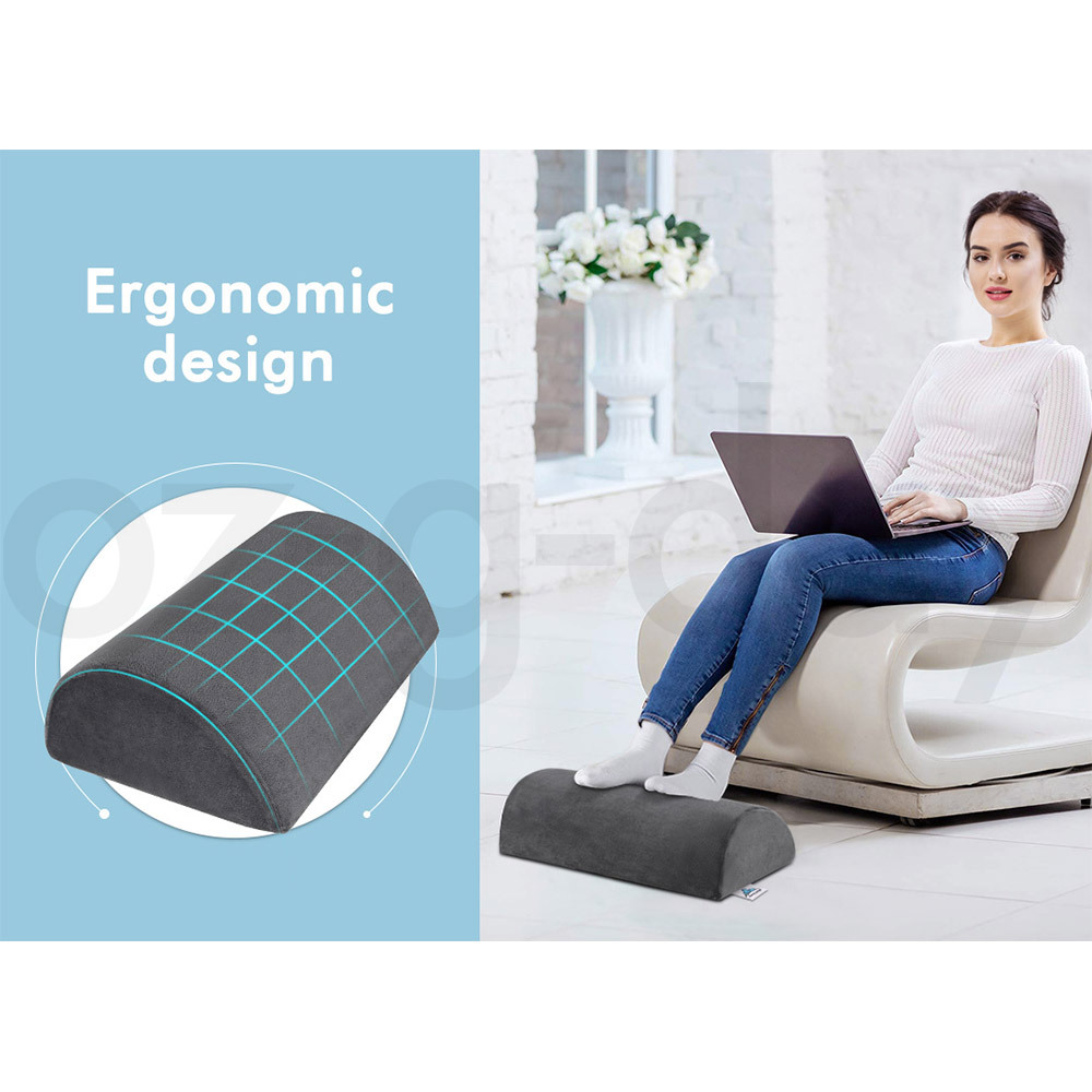 STARRY EUCALYPT Foot Rest Stool Adjustable Foot Pad Foam Pillow Under Desk - Picture 36 of 42