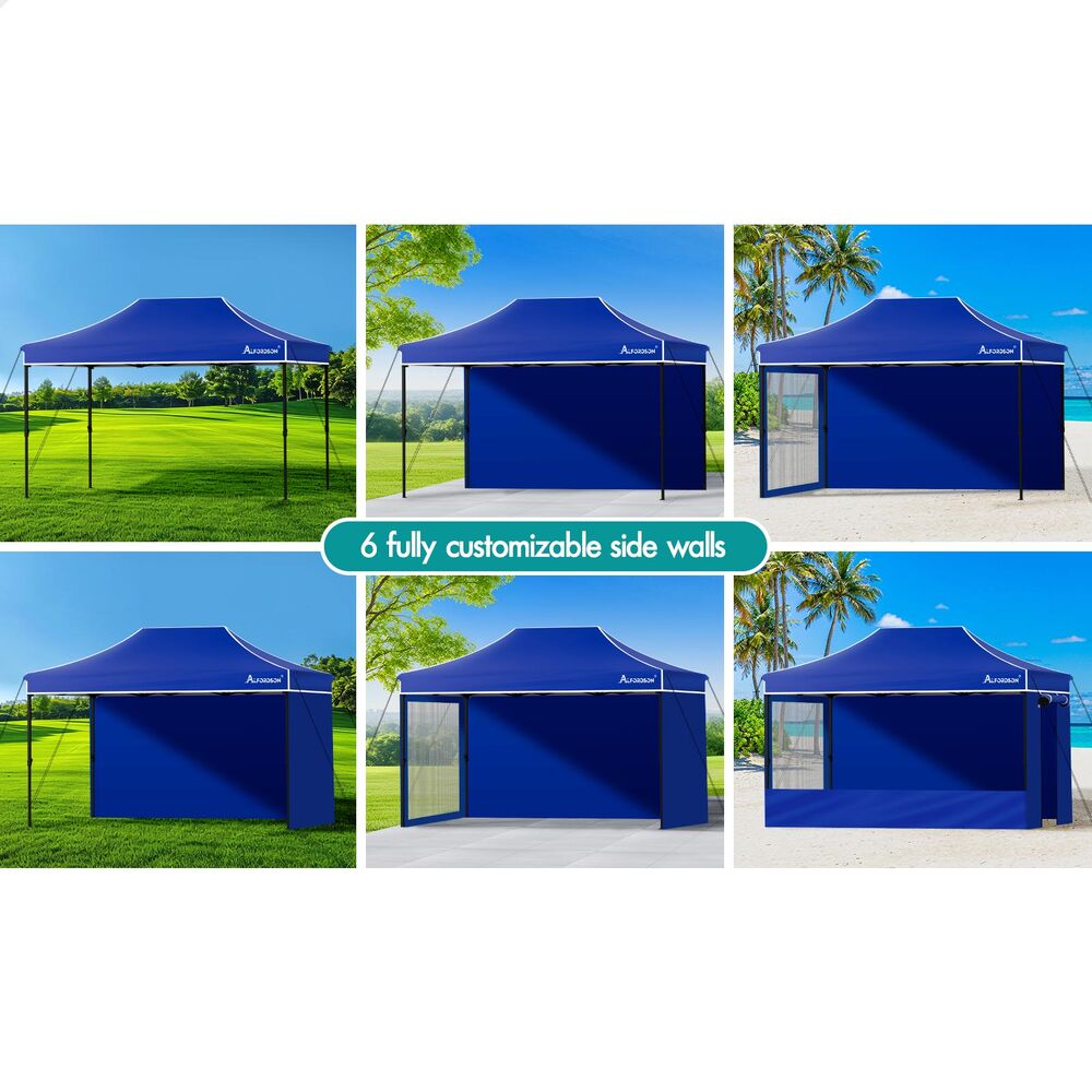 ALFORDSON Gazebo 3x4.5m Pop Up Marquee Outdoor Folding Tent Wedding Party Canopy - Picture 67 of 99