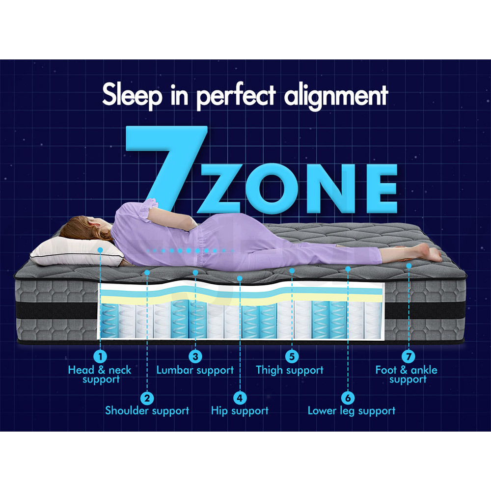 STARRY EUCALYPT Mattress Euro Top Memory Foam Bed Queen Double King Single - Picture 174 of 318