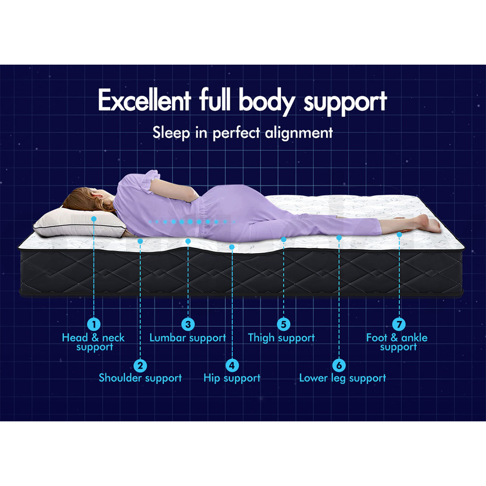 STARRY EUCALYPT Mattress Euro Top Memory Foam Bed Queen Double King Single - Picture 30 of 318