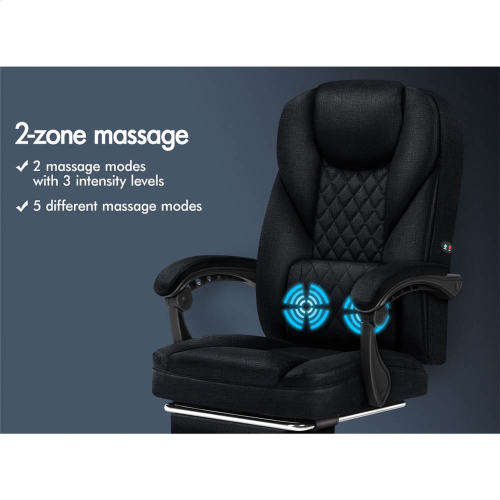 ALFORDSON Office Chair Mesh Executive Gaming Seat Leather Fabric Racing Tilt - Picture 76 of 1,188