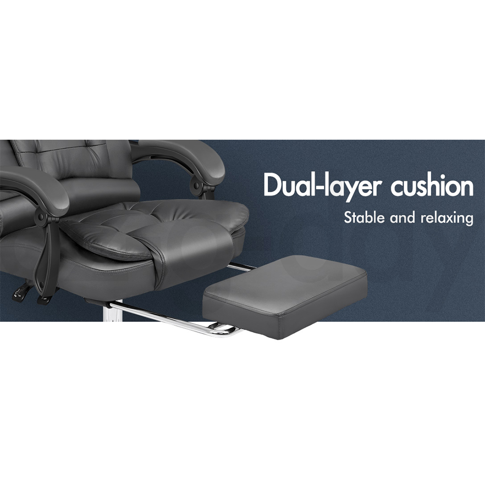 ALFORDSON Office Chair Mesh Executive Gaming Seat Leather Fabric Racing Tilt - Picture 460 of 1,188