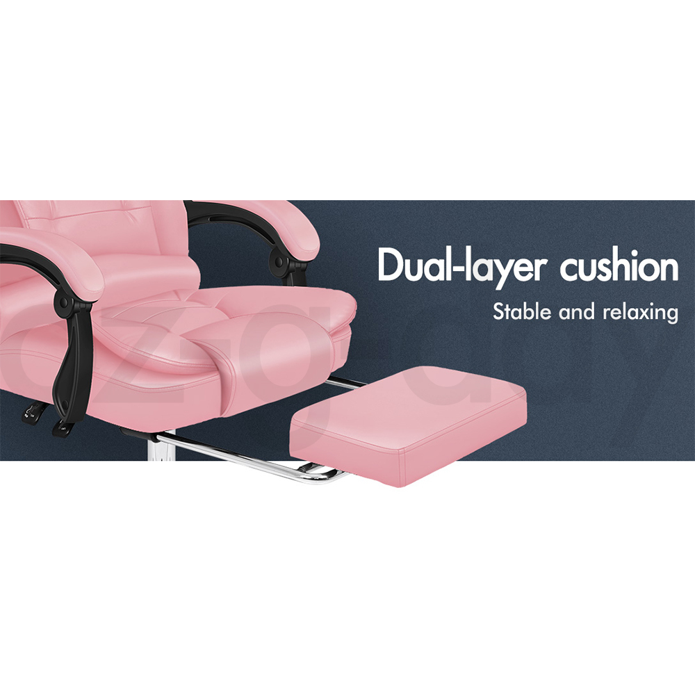 ALFORDSON Office Chair Mesh Executive Gaming Seat Leather Fabric Racing Tilt - Picture 484 of 1,188