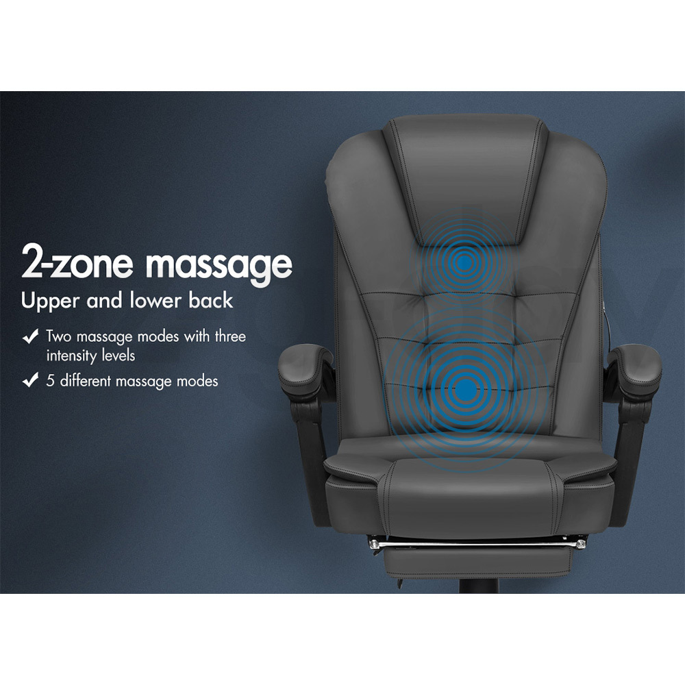 ALFORDSON Office Chair Mesh Executive Gaming Seat Leather Fabric Racing Tilt - Picture 796 of 1,188