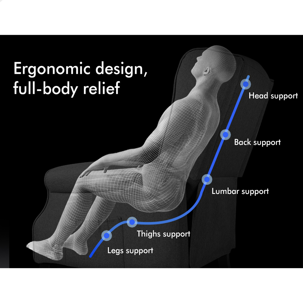 ALFORDSON Recliner Chair Armchair Power Lift Heated Massage Lounge Sofa Couch - Picture 66 of 72