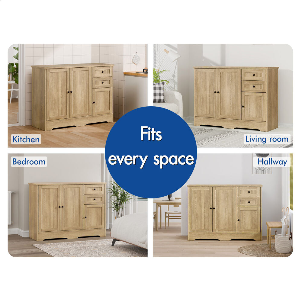 ALFORDSON Buffet Sideboard Cupboard Cabinet Storage Kitchen Hallway Doors Drawer - Picture 88 of 240