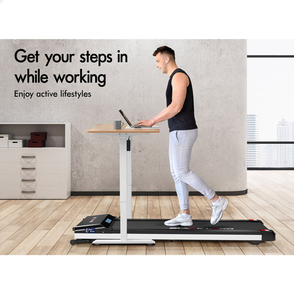 BLACK LORD Treadmill Electric Walking Pad Home Office Gym Fitness Remote Control - Picture 40 of 564