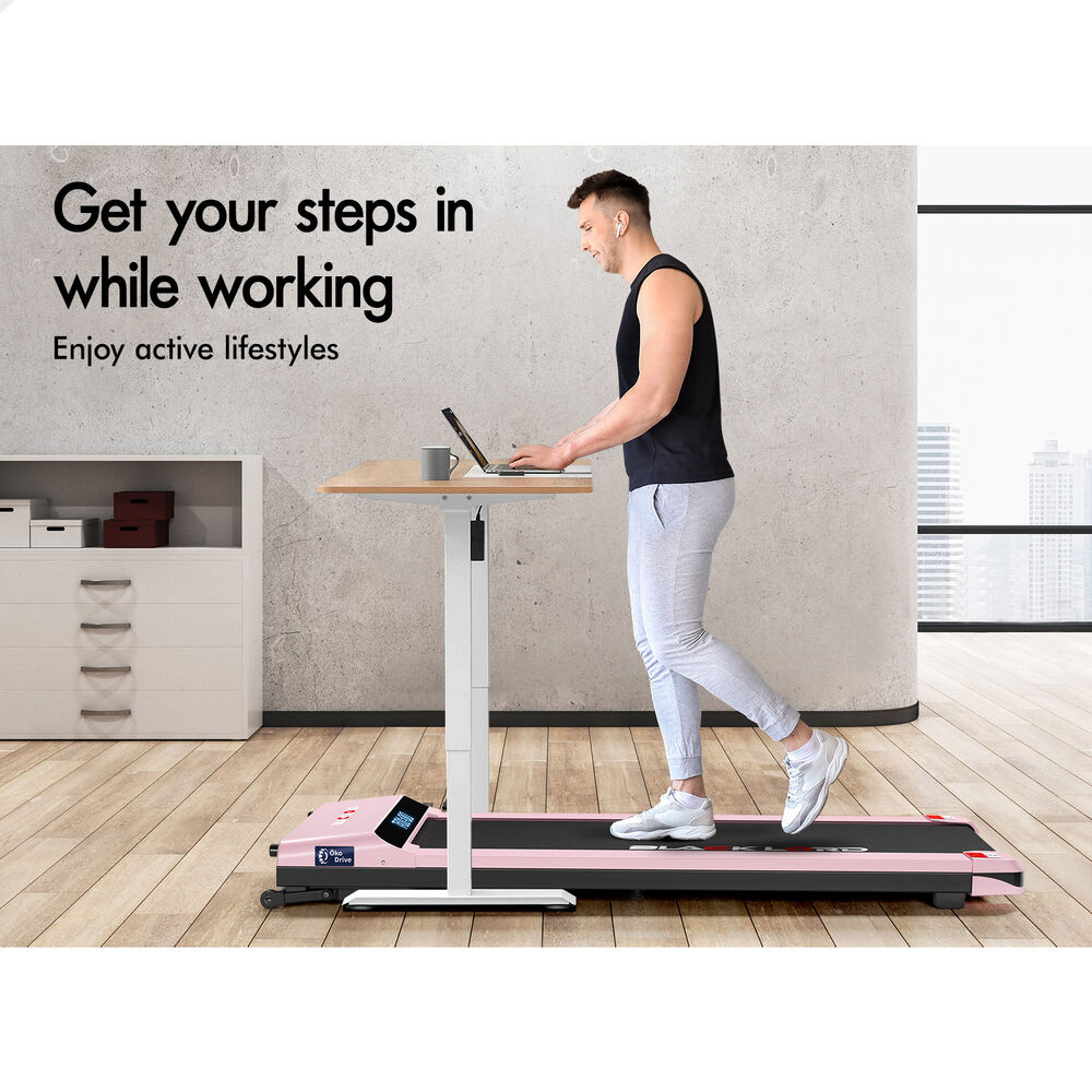 BLACK LORD Treadmill Electric Walking Pad Home Office Gym Fitness Remote Control - Picture 52 of 564