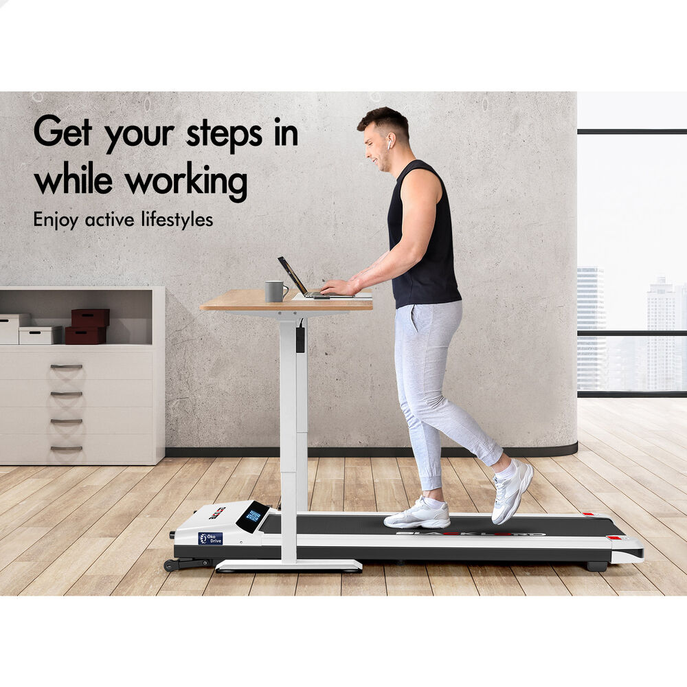 BLACK LORD Treadmill Electric Walking Pad Home Office Gym Fitness Remote Control - Picture 64 of 564