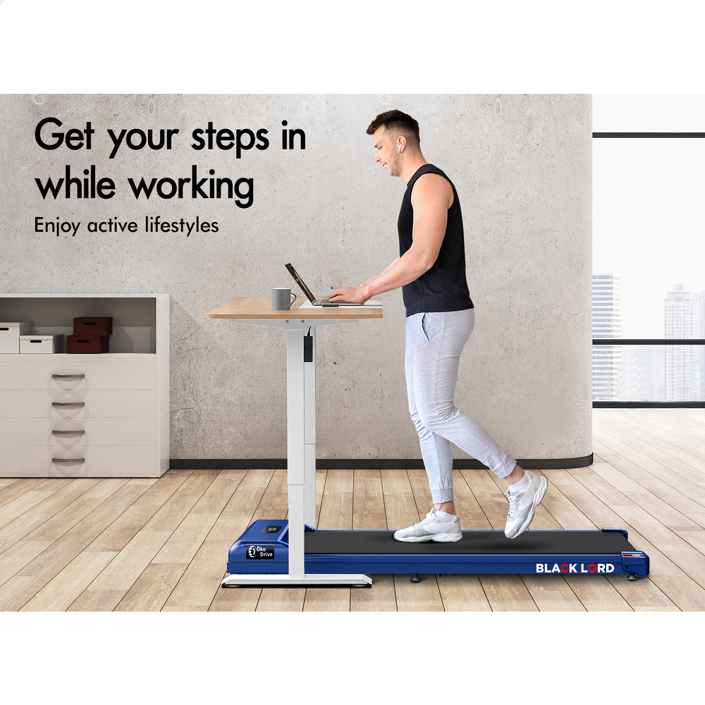 BLACK LORD Treadmill Electric Walking Pad Home Office Gym Fitness Remote Control - Picture 328 of 564