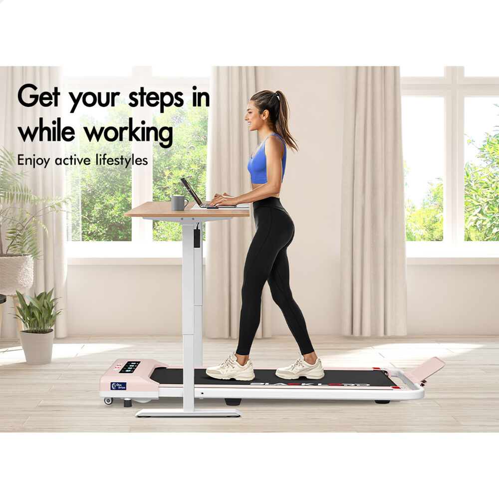 BLACK LORD Treadmill Electric Walking Pad Under Desk Home Gym 400mm Black - Picture 77 of 97