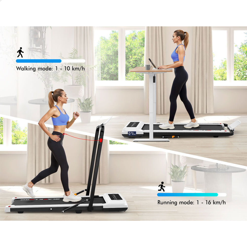 BLACK LORD Treadmill Electric Walking Pad Home Office Gym Fitness Remote Control - Picture 208 of 564