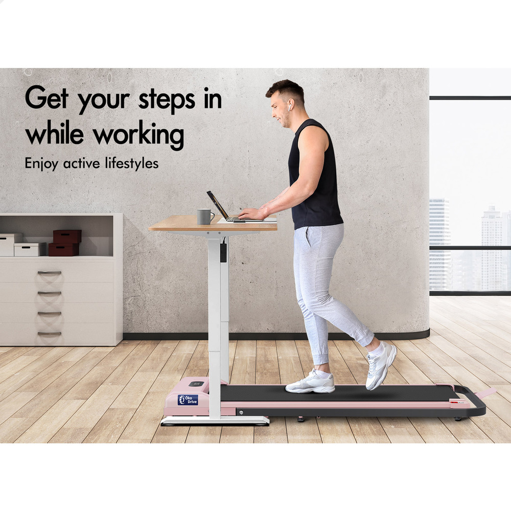 BLACK LORD Treadmill Electric Walking Pad Home Office Gym Fitness Remote Control - Picture 412 of 564