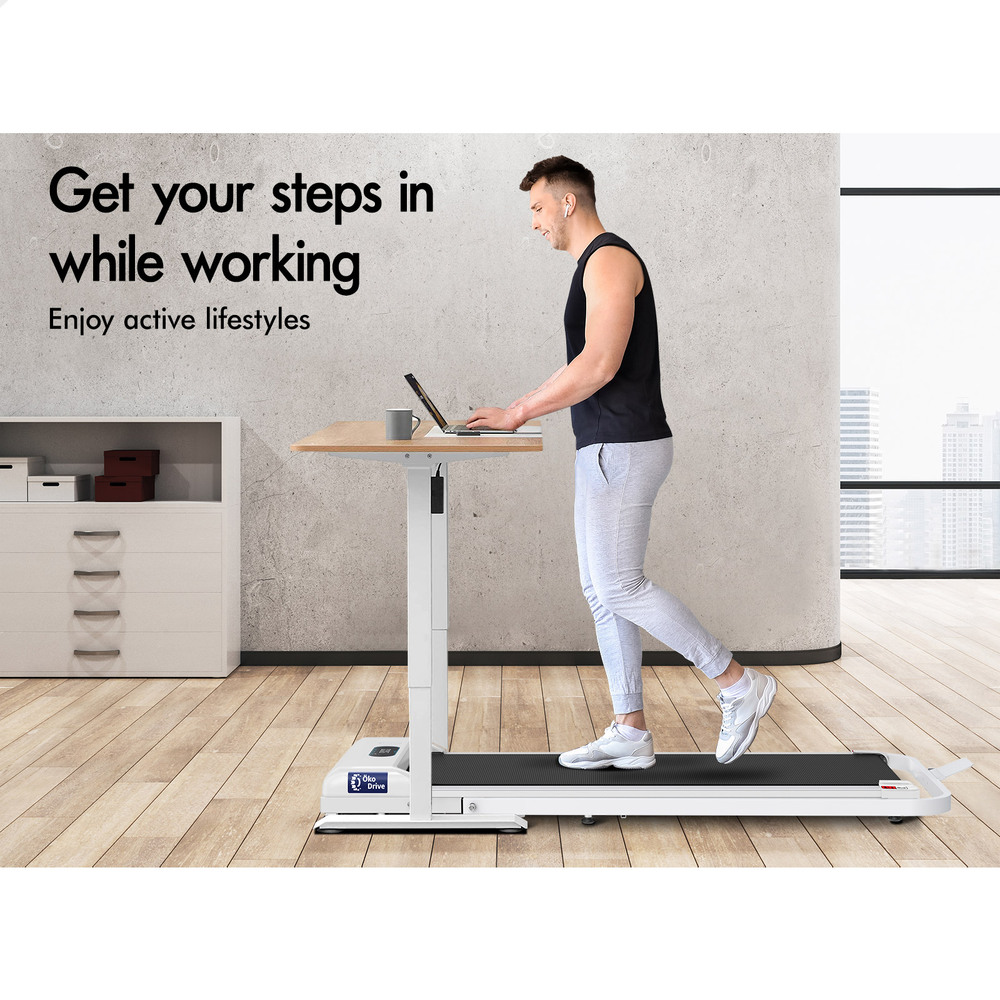 BLACK LORD Treadmill Electric Walking Pad Home Office Gym Fitness Remote Control - Picture 448 of 564