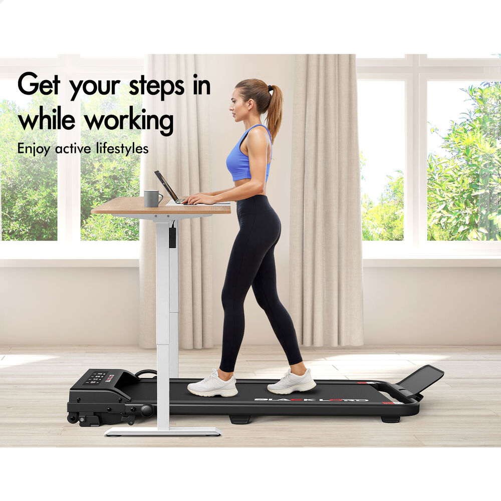 BLACK LORD Treadmill Electric Walking Pad Home Office Gym Fitness Remote Control - Picture 652 of 684