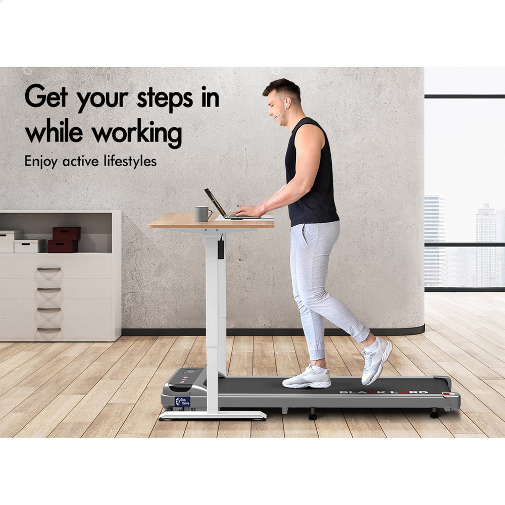 BLACK LORD Treadmill Electric Walking Pad Home Office Gym Fitness Remote Control - Picture 244 of 564