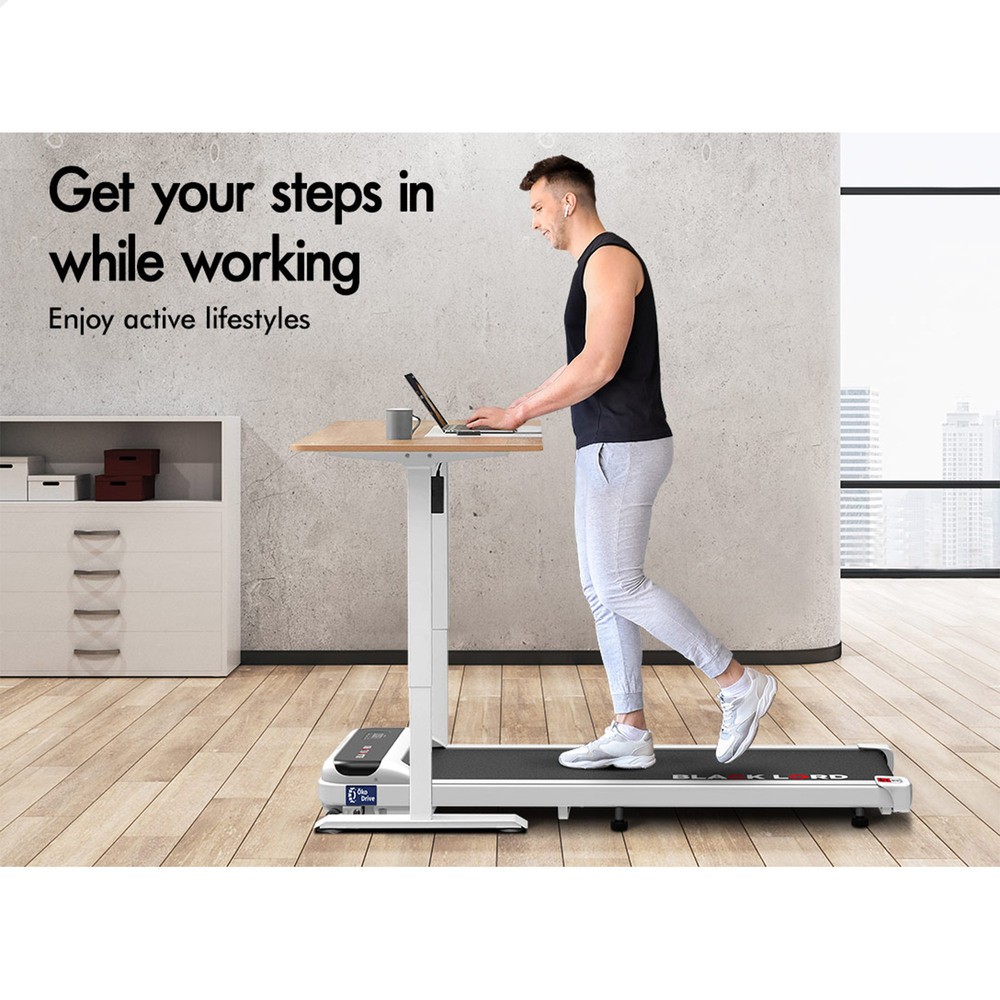 BLACK LORD Treadmill Electric Walking Pad Home Office Gym Fitness Remote Control - Picture 256 of 564