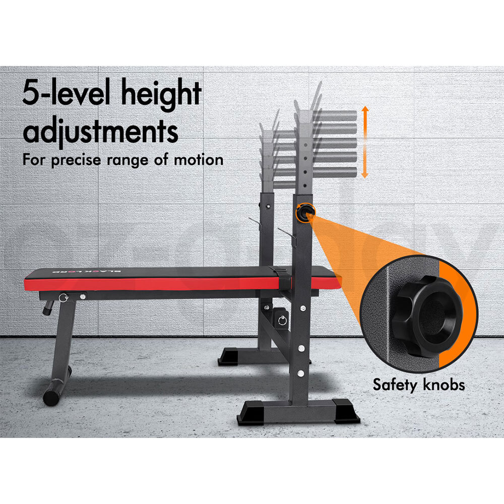 BLACK LORD Weight Bench With Adjustable Dumbbell Set Weight Lifting Home Gym - Picture 241 of 555