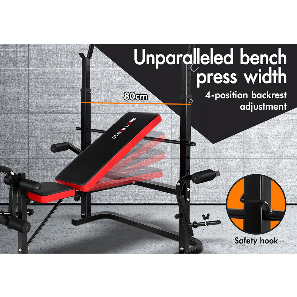 BLACK LORD Weight Bench With Adjustable Dumbbell Set Weight Lifting Home Gym - Picture 337 of 555