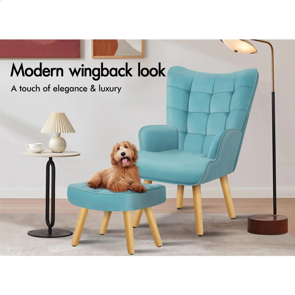 ALFORDSON Armchair Lounge Chair Featherston Contour Accent Chair Replica Couch - Picture 40 of 84