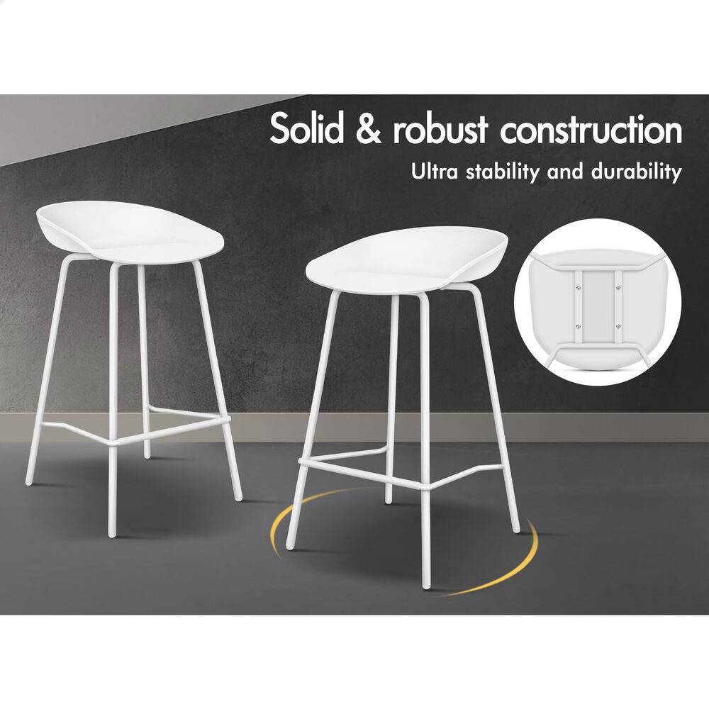 ALFORDSON Kitchen Bar Stools Bar Stool Counter Chairs Metal Finn x2/x4 - Picture 20 of 28