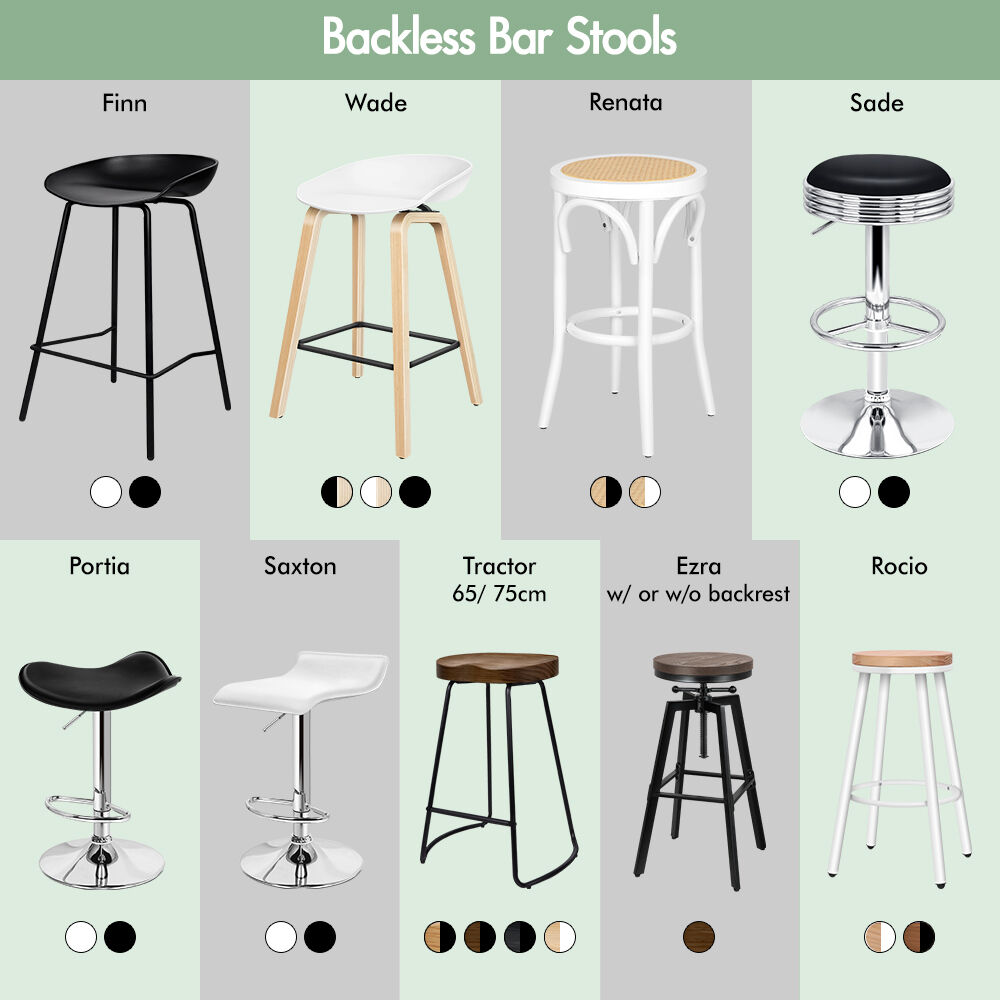 ALFORDSON Bar Stools Kitchen Swivel Gas Lift Wooden Dining Chairs x1/x2/x4 - Picture 17 of 1,152