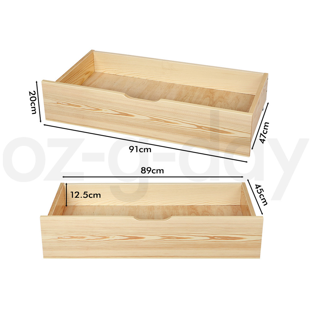 ALFORDSON Bed Frame Queen Double King Single Size Wooden Mattress Base Fenella - Picture 133 of 146