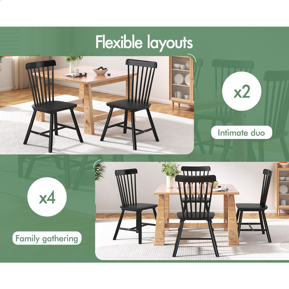 ALFORDSON Dining Chairs Kitchen Swivel PU Leather Sherpa Velvet Wooden x1/x2/x4 - Picture 561 of 592
