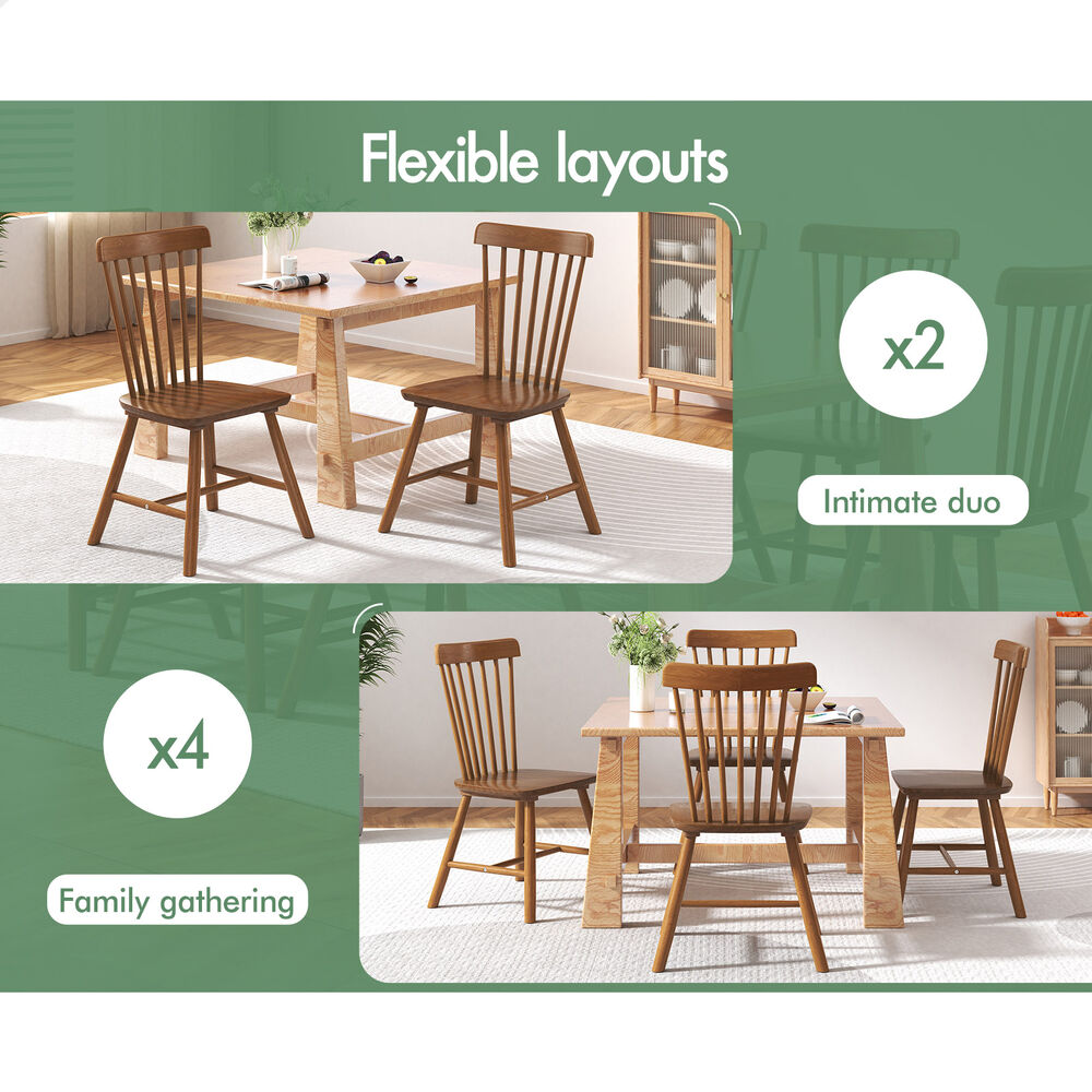 ALFORDSON Dining Chairs Kitchen Swivel PU Leather Sherpa Velvet Wooden x1/x2/x4 - Picture 573 of 592