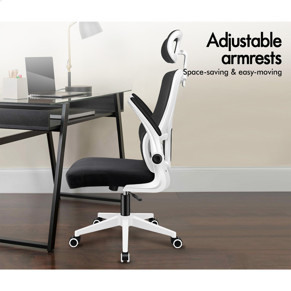 ALFORDSON Mesh Office Chair Executive Computer Fabric Seat Study Work Gaming - Picture 19 of 252