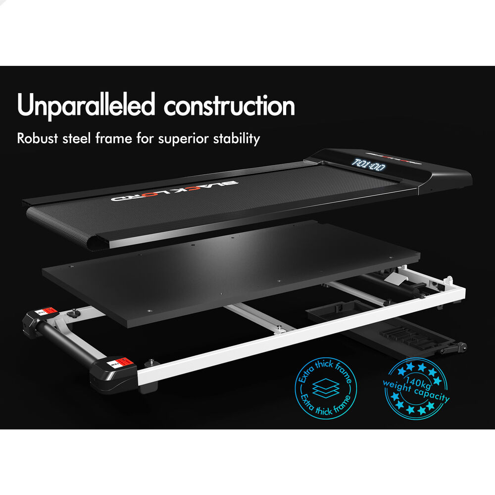 BLACK LORD Treadmill Electric Walking Pad Home Office Gym Fitness Remote Control - Picture 41 of 564