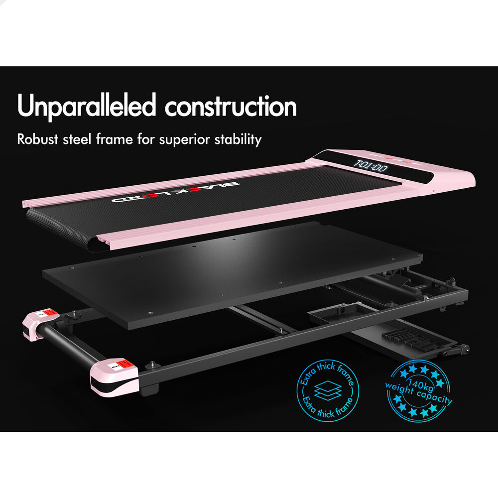 BLACK LORD Treadmill Electric Walking Pad Home Office Gym Fitness Remote Control - Picture 53 of 564