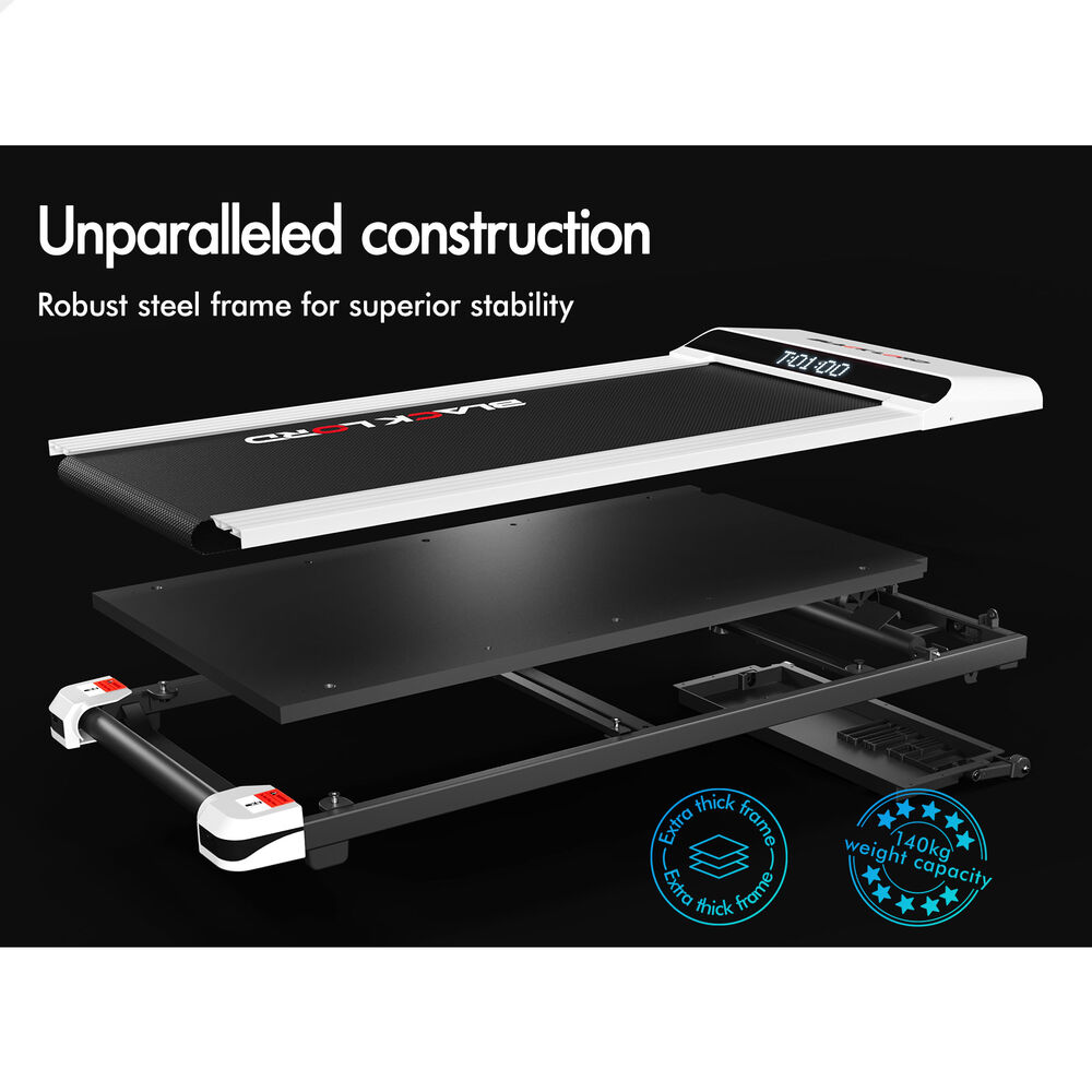 BLACK LORD Treadmill Electric Walking Pad Home Office Gym Fitness Remote Control - Picture 65 of 564