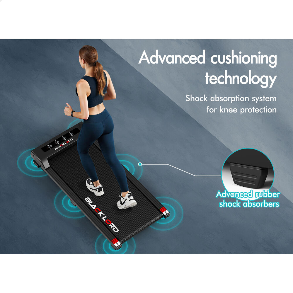 BLACK LORD Treadmill Electric Walking Pad Home Office Gym Fitness Remote Control - Picture 617 of 684
