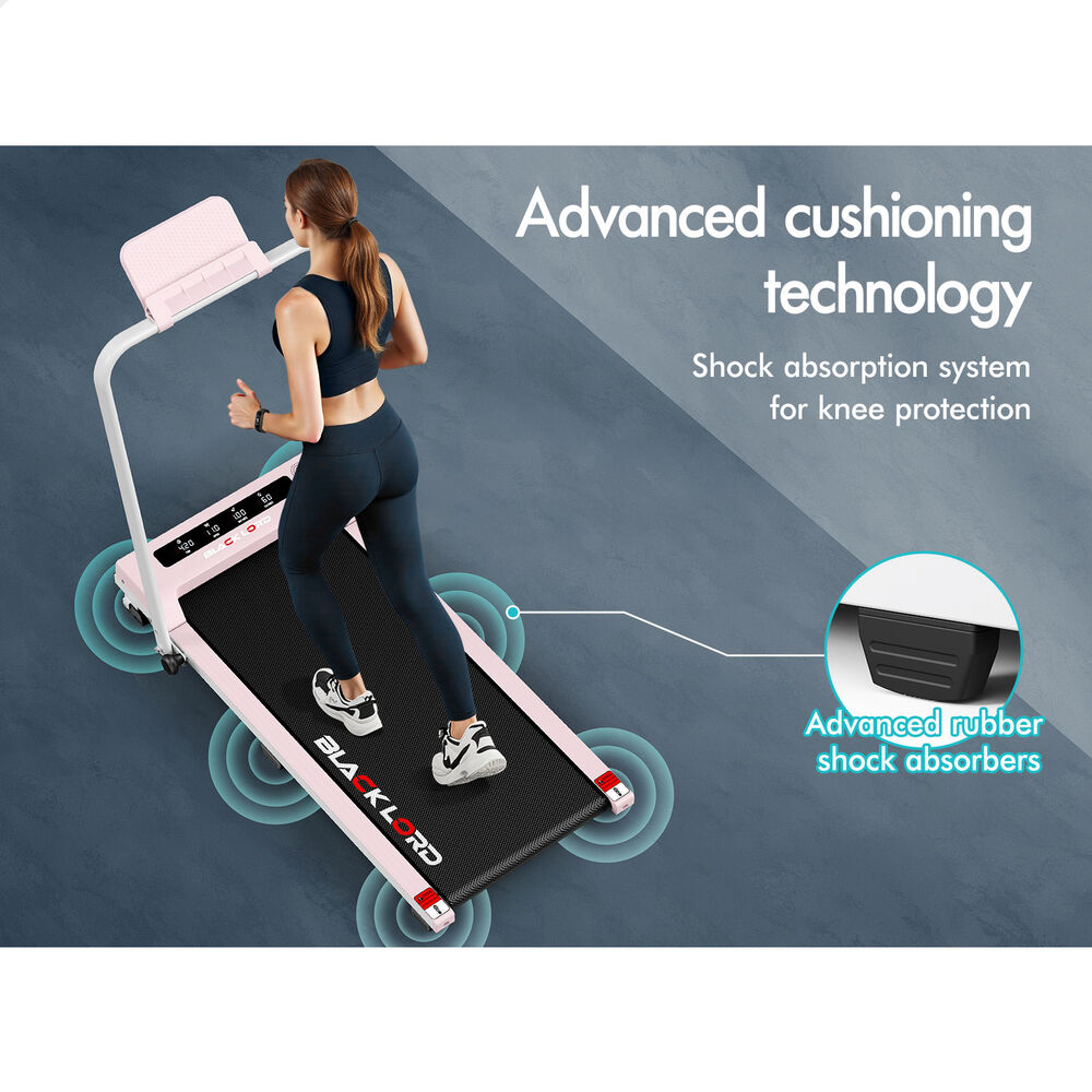 BLACK LORD Treadmill Electric Walking Pad Home Office Gym Fitness Remote Control - Picture 665 of 684