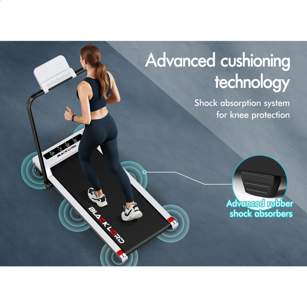 BLACK LORD Treadmill Electric Walking Pad Home Office Gym Fitness Remote Control - Picture 677 of 684