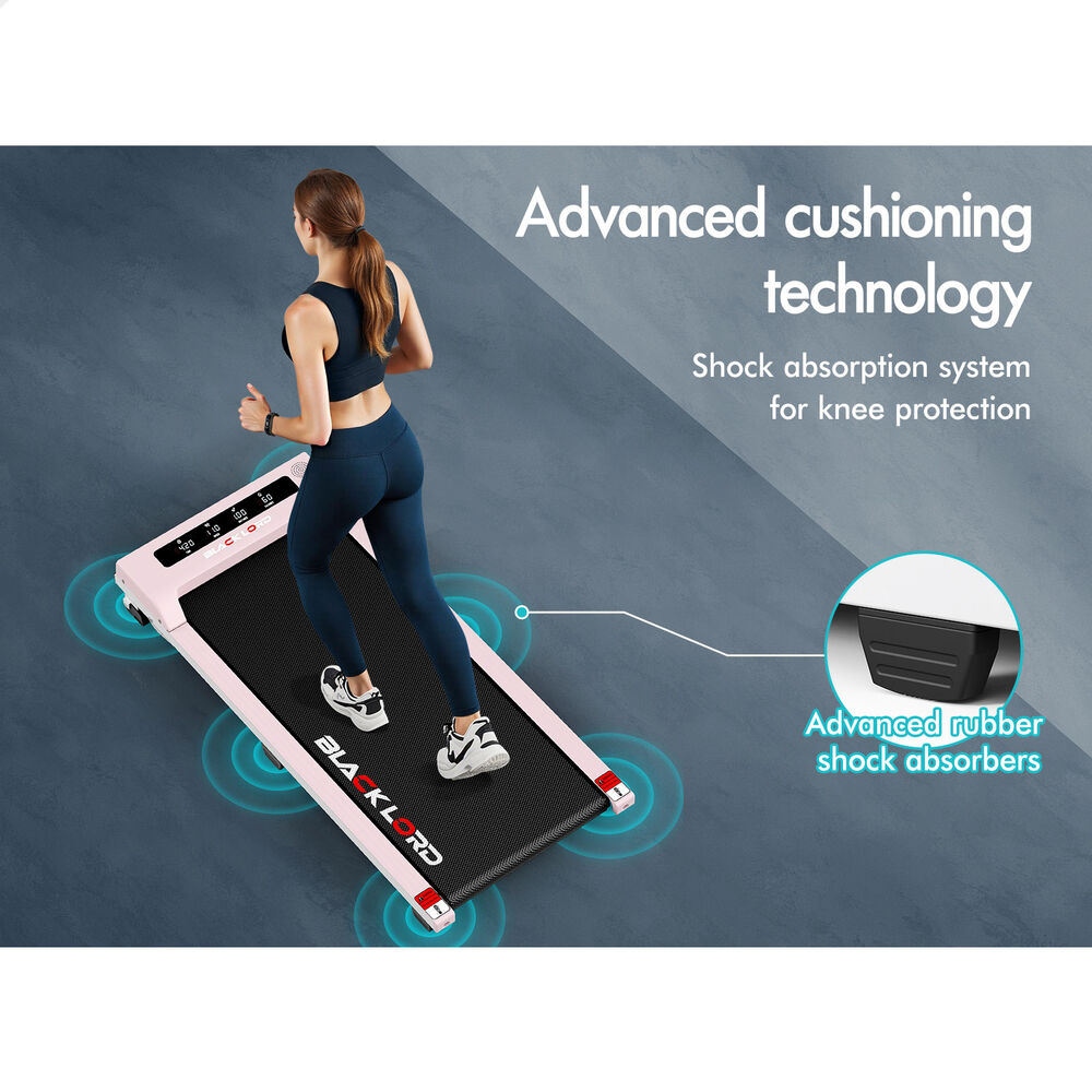 BLACK LORD Treadmill Electric Walking Pad Home Office Gym Fitness Remote Control - Picture 629 of 684