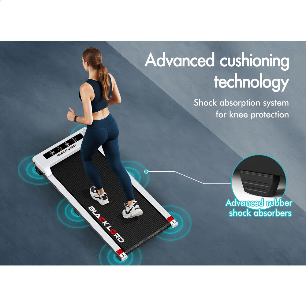 BLACK LORD Treadmill Electric Walking Pad Home Office Gym Fitness Remote Control - Picture 641 of 684