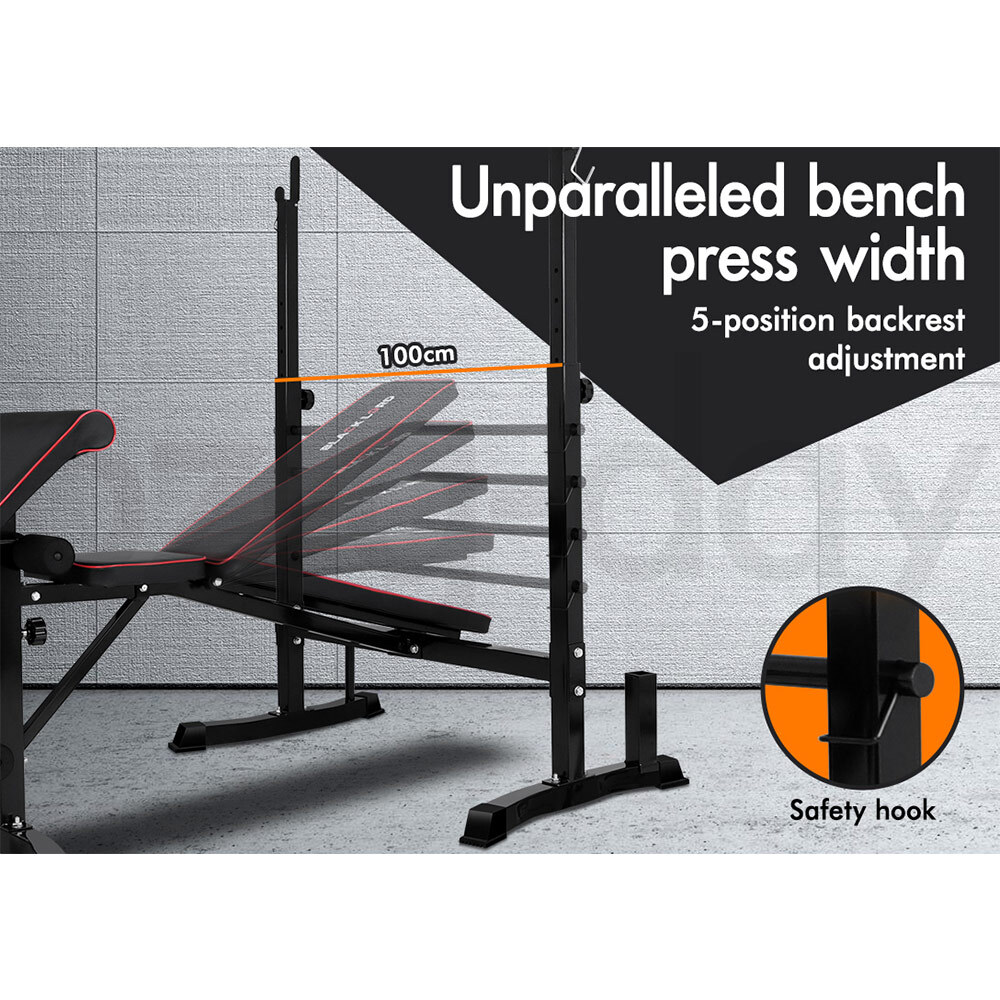 BLACK LORD Weight Bench With Adjustable Dumbbell Set Weight Lifting Home Gym - Picture 398 of 555