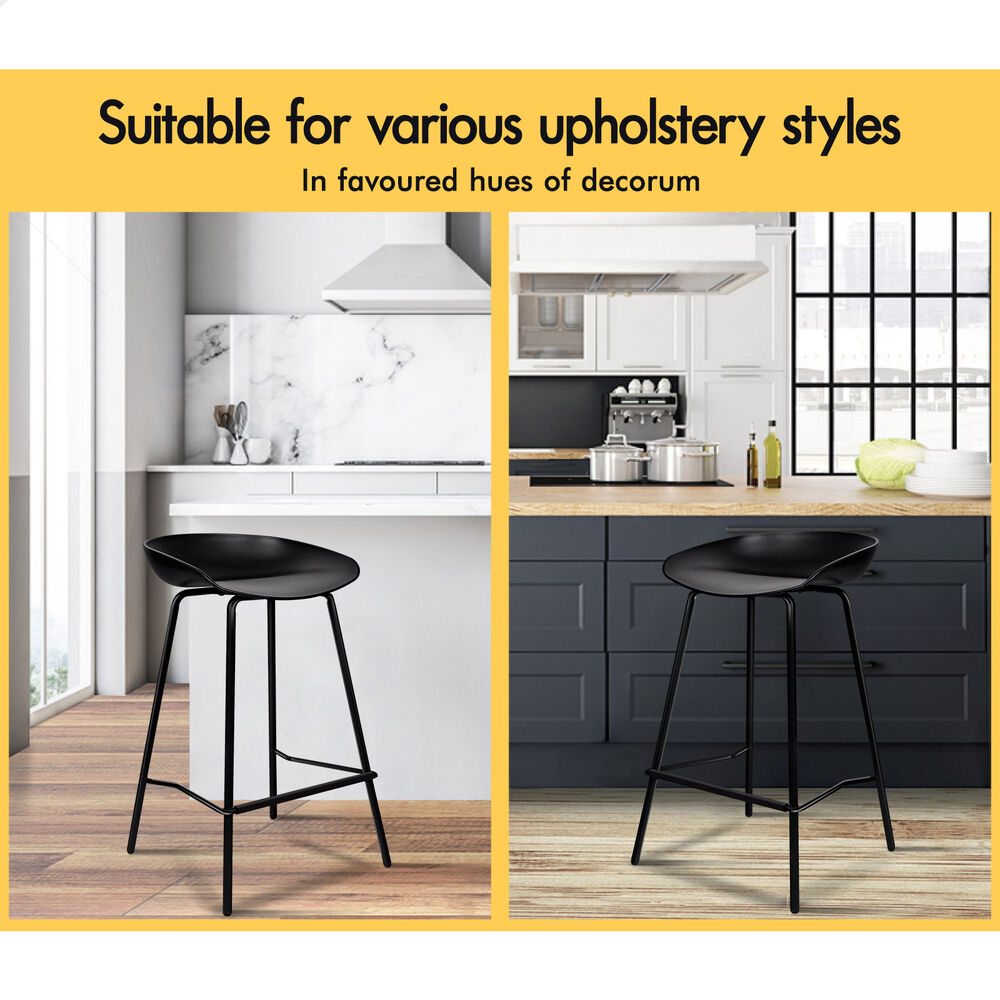 ALFORDSON Kitchen Bar Stools Bar Stool Counter Chairs Metal Finn x2/x4 - Picture 8 of 28