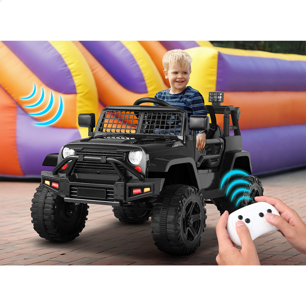 ALFORDSON Kids Ride On Car Toy Jeep Electric 12V 70W Motors R/C LED Lights MP3 - Picture 7 of 49