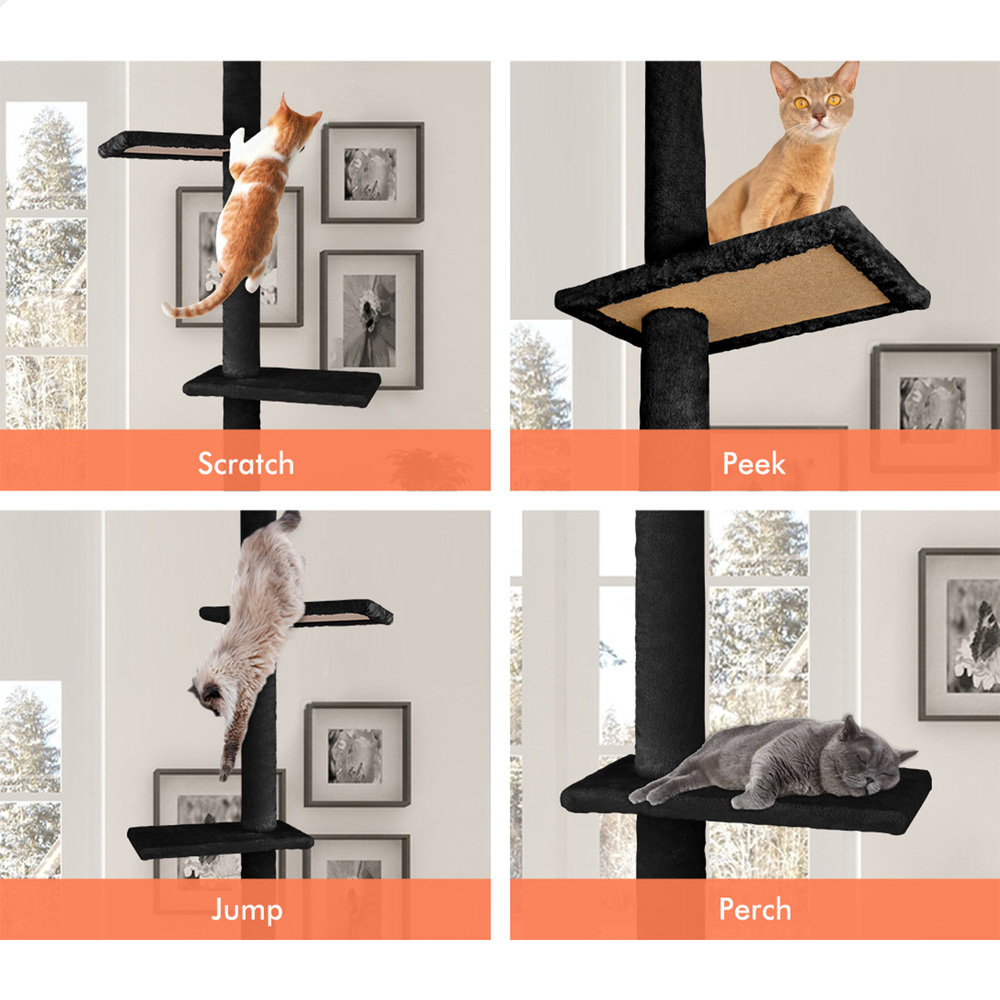 BEASTIE Cat Tree Scratching Post Scratcher Tower Condo House Furniture Bed Stand - Picture 370 of 474