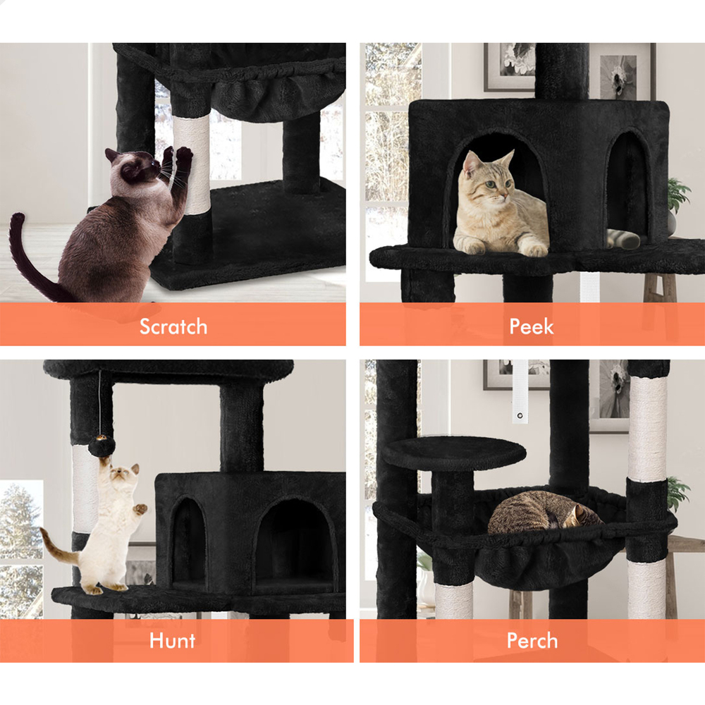 BEASTIE Cat Tree Scratching Post Scratcher Tower Condo House Furniture Bed Stand - Picture 215 of 474