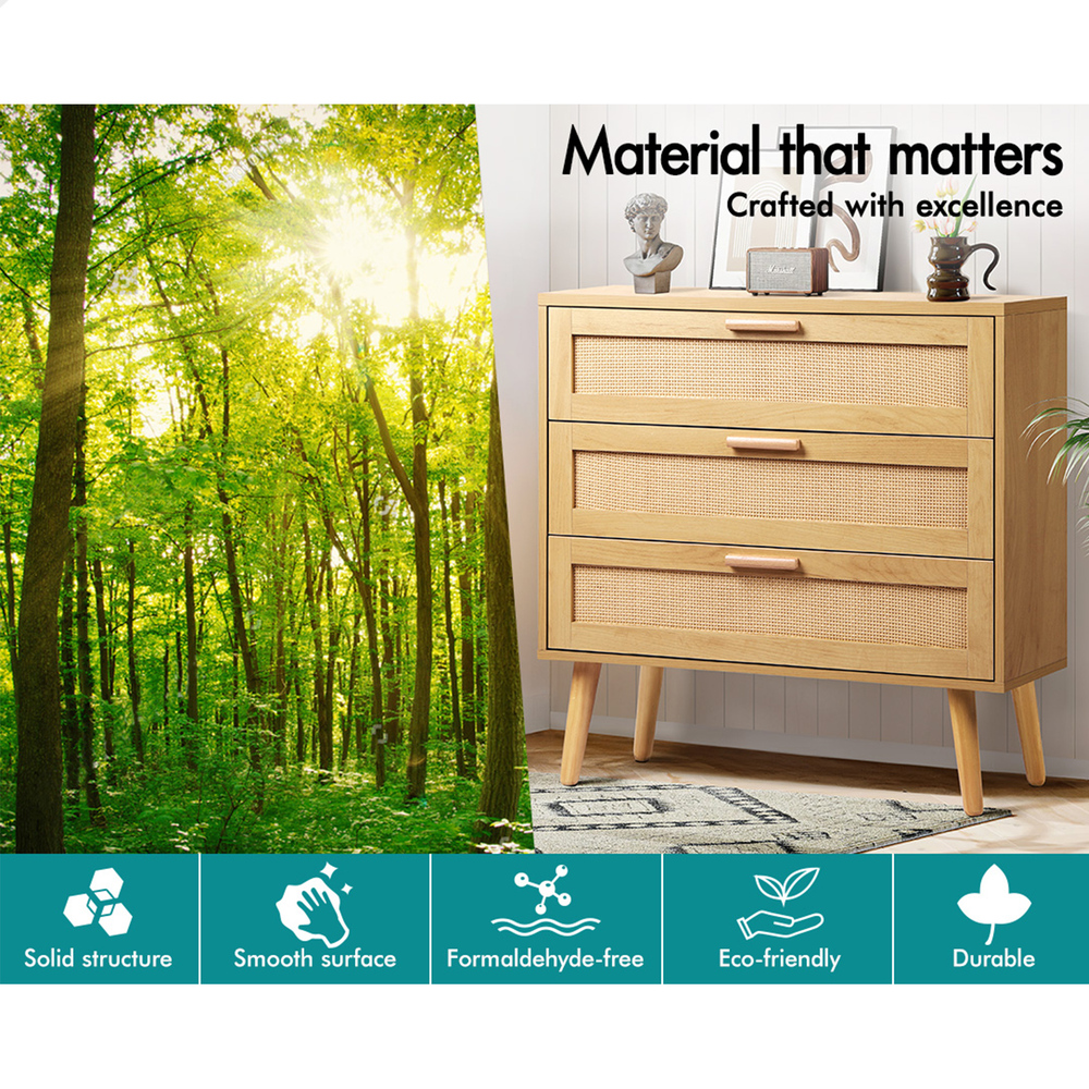 ALFORDSON Chest of Drawers Hamptons Storage Cabinet Dresser Tallboy Buffet - Picture 124 of 154
