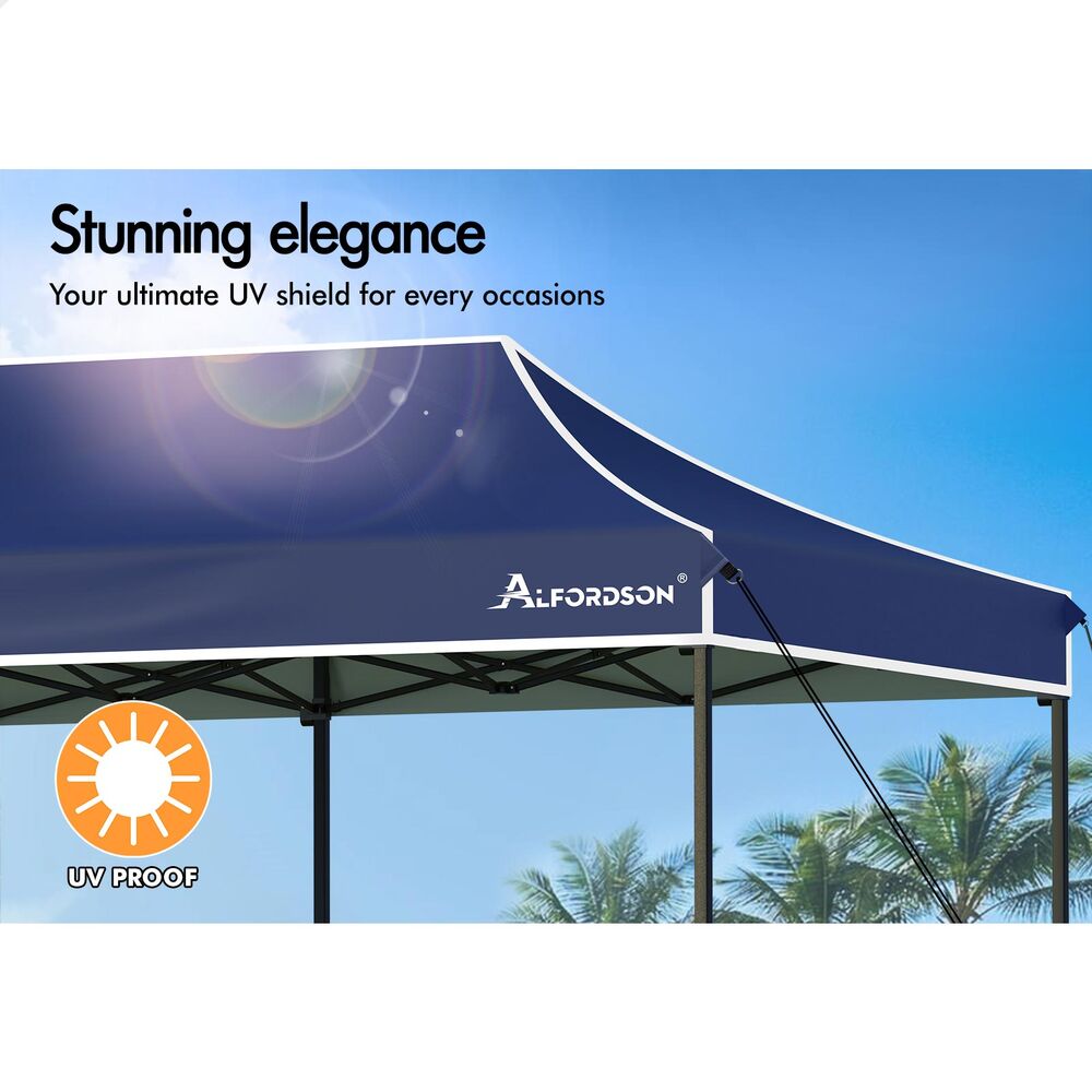 ALFORDSON Gazebo Pop Up Marquee Outdoor Folding Tent Canopy 3x3m 3x4.5m 3x6m - Picture 129 of 291