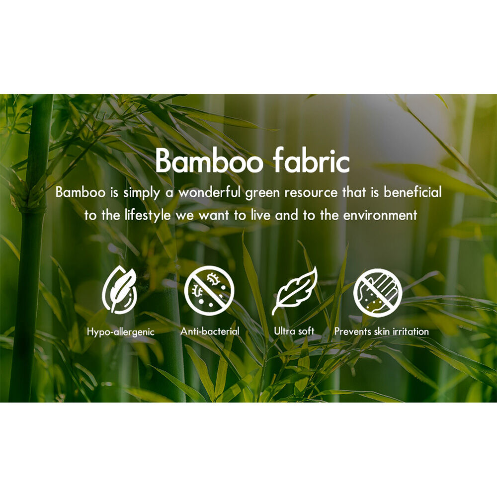 STARRY EUCALYPT Memory Foam Mattress Topper 5/8/10/12cm Bamboo 7-Zone Cool Gel - Picture 654 of 912