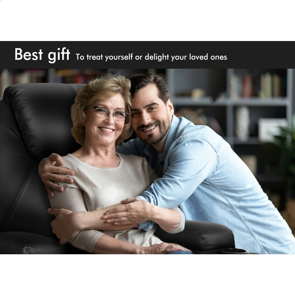 ALFORDSON Recliner Chair Electric Lift Heated Massage Armchair Lounge Sofa - Picture 7 of 21