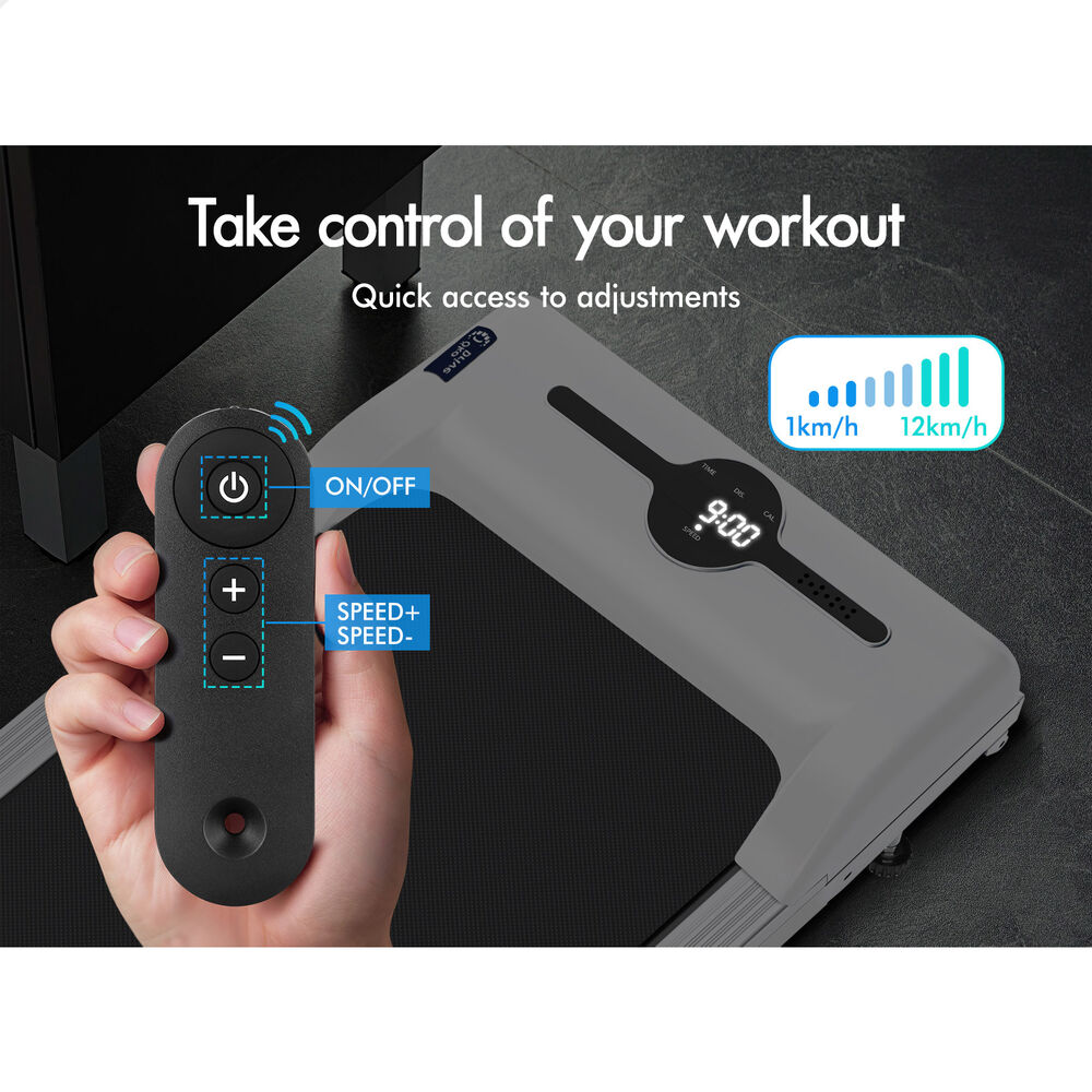 BLACK LORD Treadmill Electric Walking Pad Home Office Gym Fitness Remote Control - Picture 510 of 684