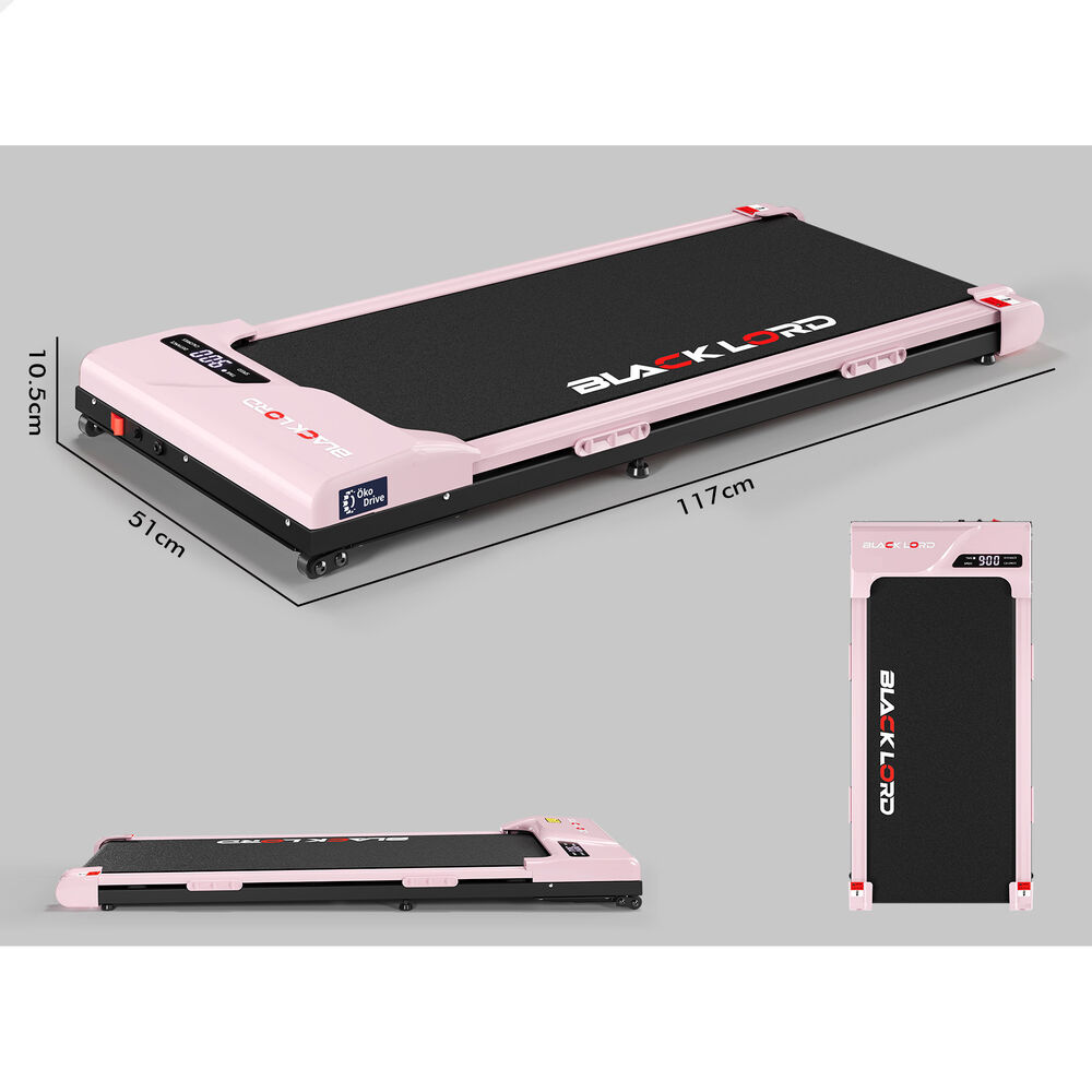 BLACK LORD Treadmill Electric Walking Pad Home Office Gym Fitness Remote Control - Picture 546 of 564